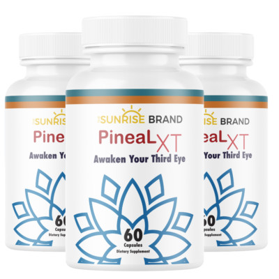 Pineal XT Brain Productivity Support - 3 Bottles 180 Capsules