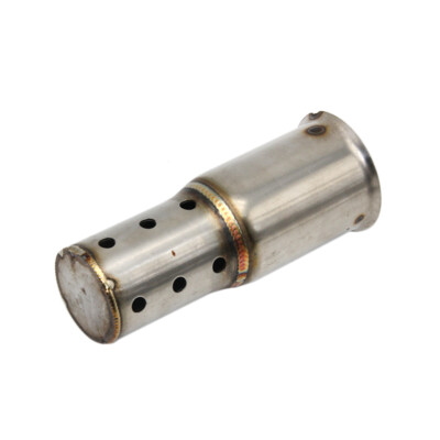 51mm Universal Slip-On Motorcycle Exhaust Muffler Pipe With DB Killer Silencer - Carbon Look