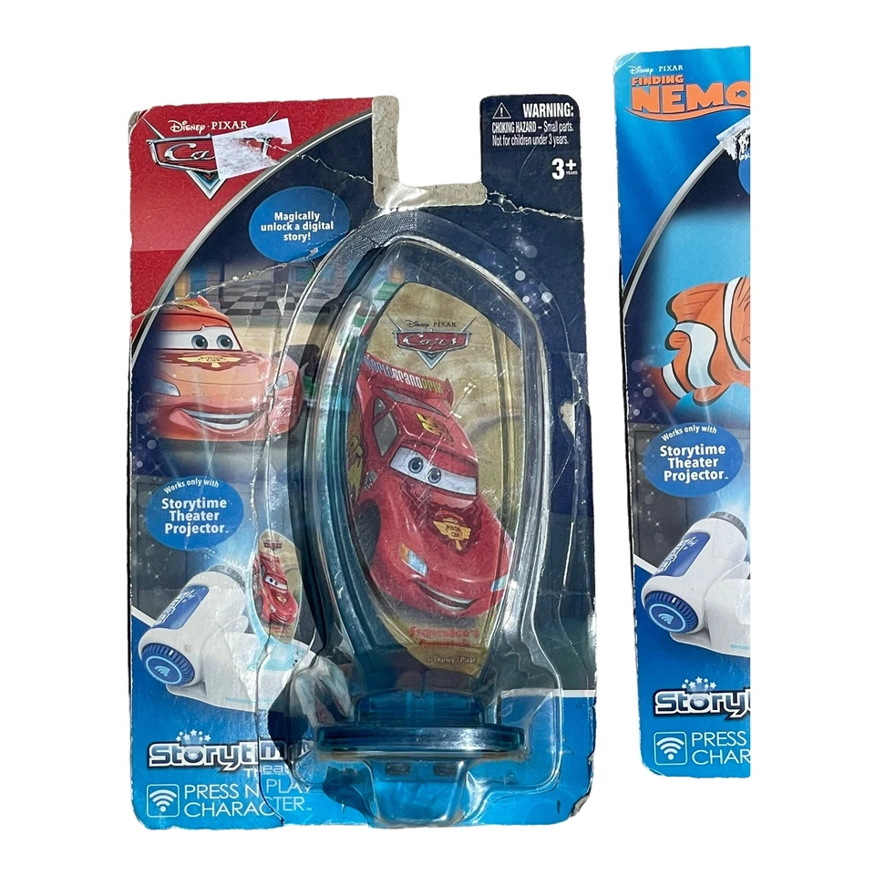 Disney Storytime Teatro Prensa y Juego Personajes Juguete Buscando a Nemo Coches Disney Foto 2 de 4