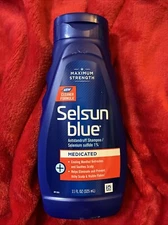 🔥 Selsun Blue Medicated Maximum Strength Dandruff Shampoo, 11 fl oz
