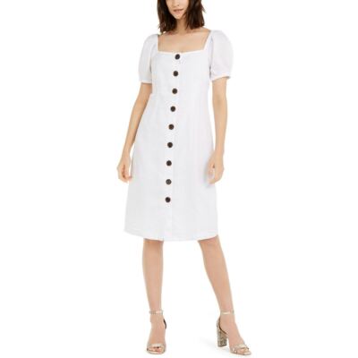 chinese dress ladies The Polo Club Women's Linen Dress White  USPA Shop