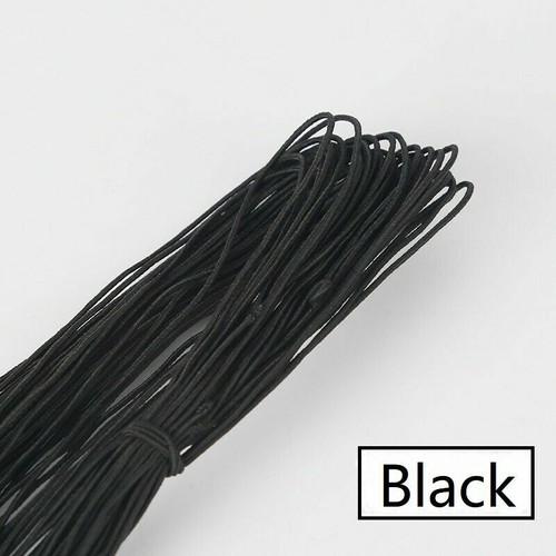 24MX1mm Round Elastic Band Stretchy Cord Ribbion DIY Sewing Crafts Trimming New - Picture 14 of 29