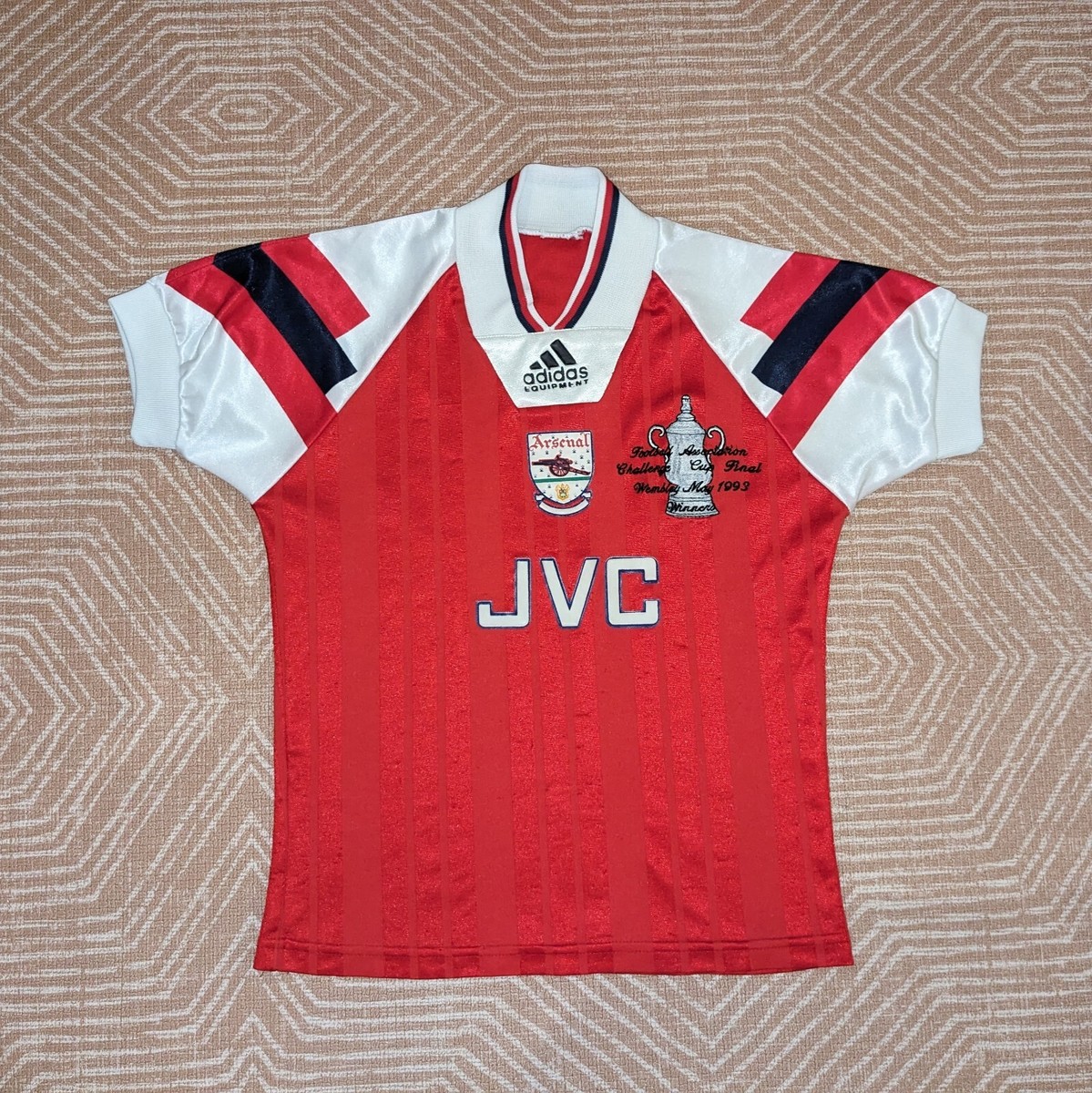 正規品　adidas　1993 アーセナル　Arsenal　FAカップ　優勝 Yahoo!オークション - adidas 1993 アーセナル Arsenal FAカップ