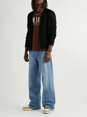新品 AMIRI BAGGY RECORD JEAN 30 AMIRI BAGGY RECORD JEAN | REVERSIBLE