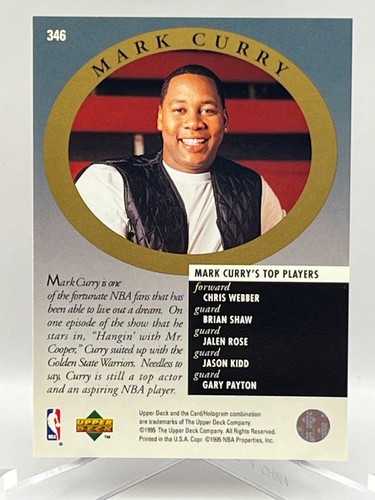 1995 UPPER DECK NBA BASKETBALL CARD #346 GARY PAYTON - MAJOR ATTRACTIONS - Picture 3 of 3