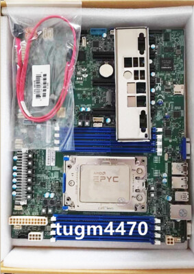 AMD epyc 7f32+Supermicro H11SSL-i 8 cores 16 threads 3.7ghz up to 3.9ghz combo