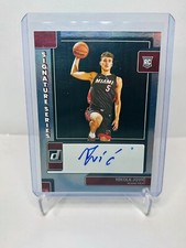 2022-23 Panini Donruss Signature Series NIKOLA JOVIC Rookie Auto #SS-NJV Heat