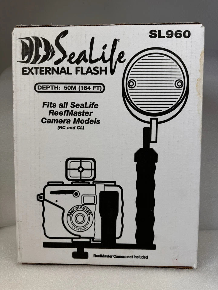 SEALIFE EXTERNAL FLASH SL960 FITS: ALL SEALIFE REEFMASTER CAMERA MODELS: RC & CL - Image 3 of 4