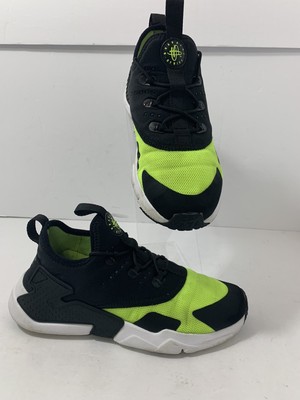 nike huarache drift black and white