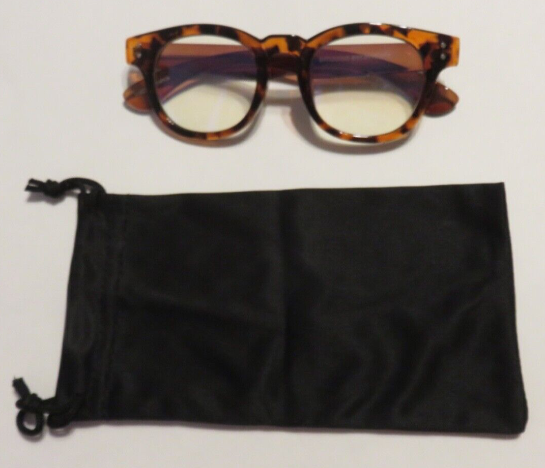 Blue Light Glasses Amazon Essentials Women's Glasses NEW with Bag as Pictured!-image