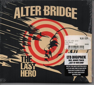 Alter Bridge The Last Hero Limited Edition Digipak w Bonus Track New Sealed 
