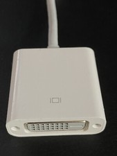 GENUINE Apple Mini DisplayPort to DVI Adapter, White MB570LL/B A1305