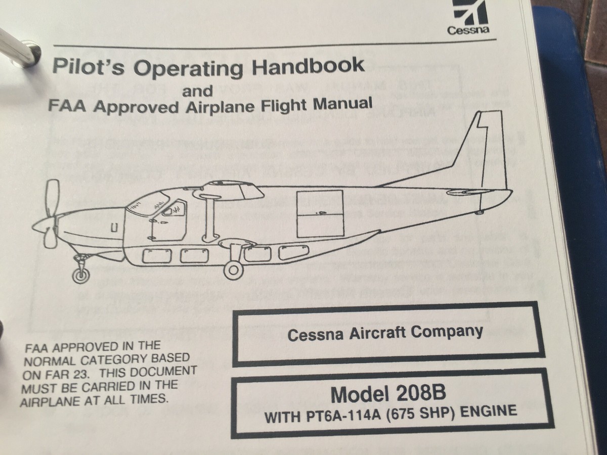 Cessna 208b Flight Manual