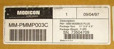 MODICON MM PMMP003C PanelMate PM + 1000 Mod Bus Plus Interface Module 