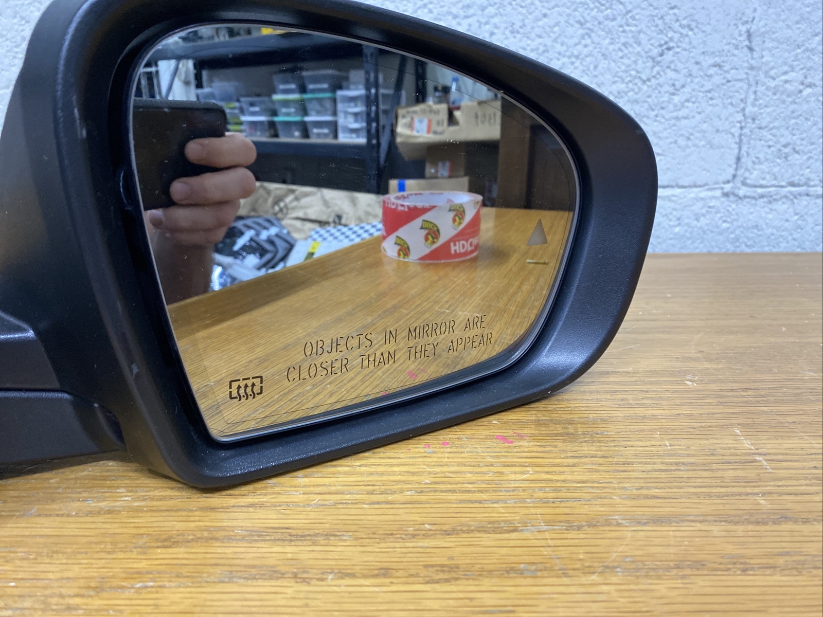 2014-17 Maserati Quattroporte RH Mirror w/blindspot Item# 079