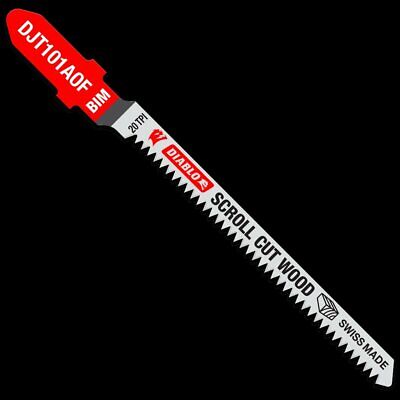 Diablo T‑Shank Jig Saw Blade Set for Wood & Metal 10 Pack Swiss Made