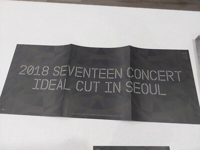 Seventeen 2018 Concert Ideal Cut In Seoul Korea 3 DVD Set DK