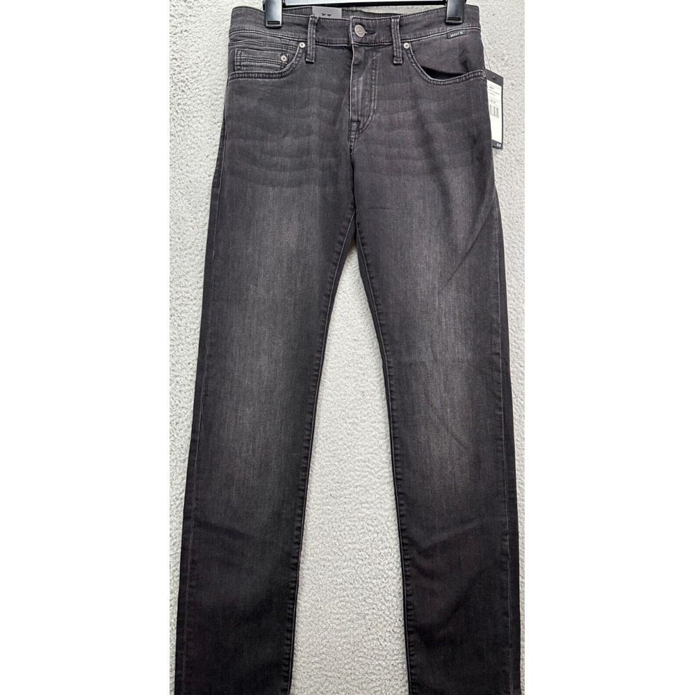 Mavi Jeans Mens 29X34 Zach Dark Grey Williamsburg Straight Leg