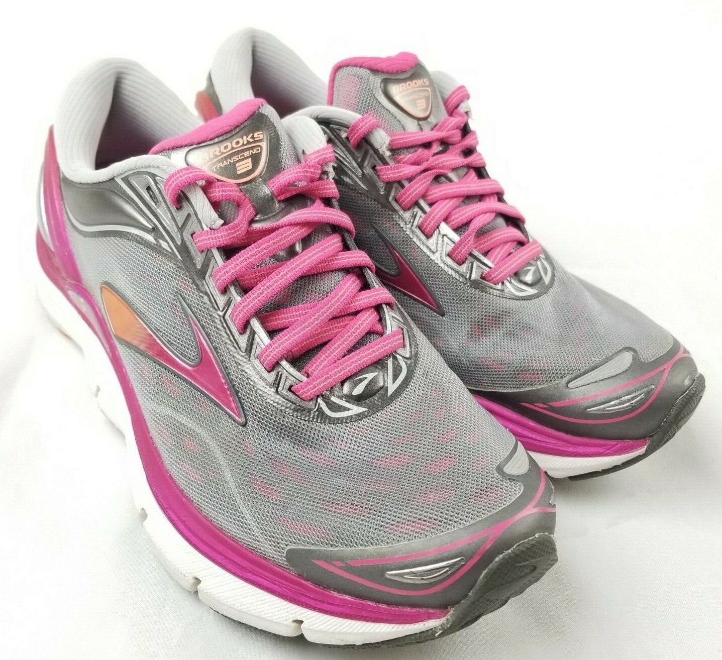 brooks transcend 3 womens yellow