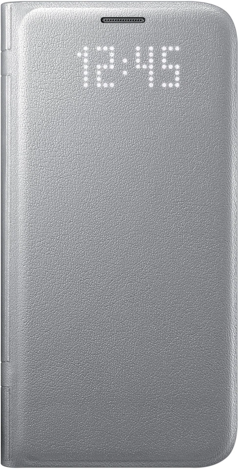 Samsung Galaxy S7 LED Flip Wallet Cover - Silver - Image 3 of 3