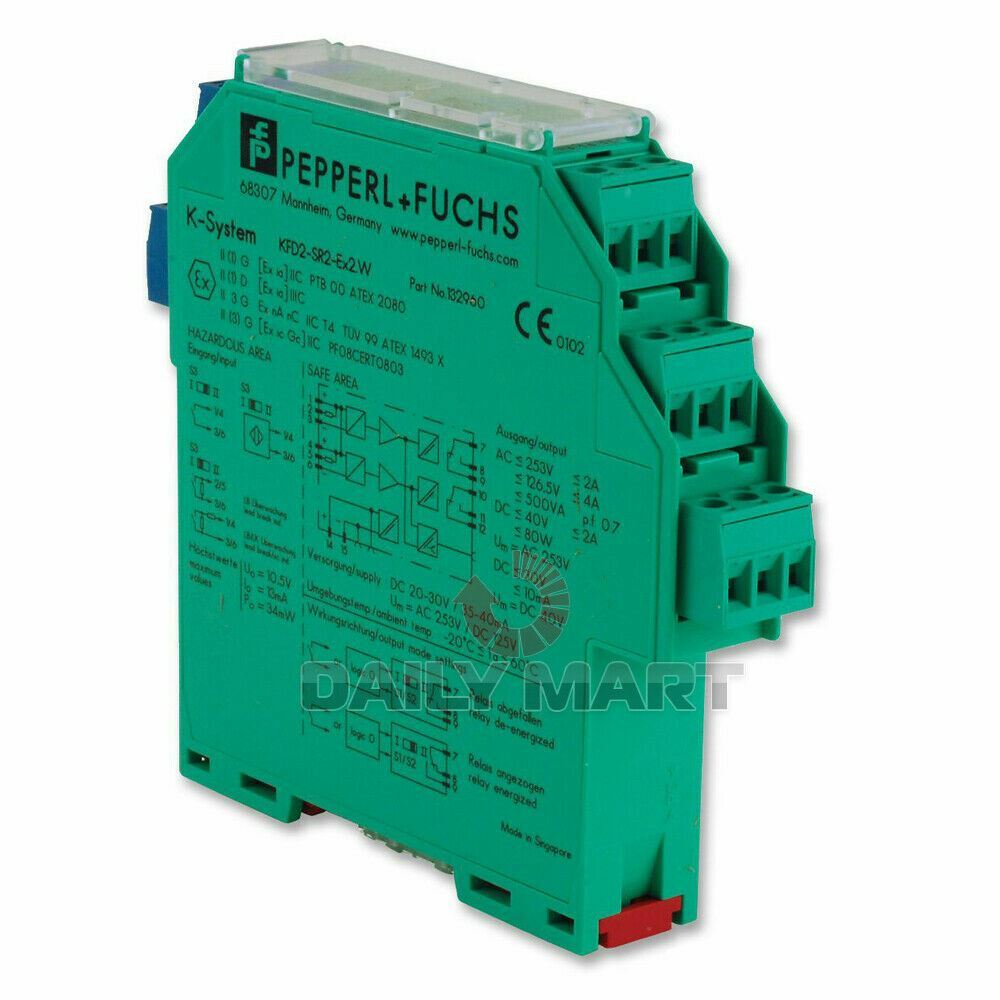 New In Box PEPPERL+FUCHS KFD2-SR2-EX2.W Switch Amplifier