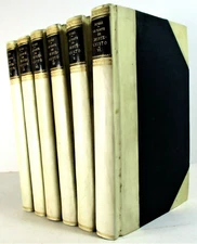 6-Vol Set "Le Comte de Monte-Cristo" Alexandre Dumas 1891-7 Calmann Lévy French