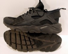 Nike Air Huarache Run Ultra Triple Black 819685-002 Men's Shoes Size 10