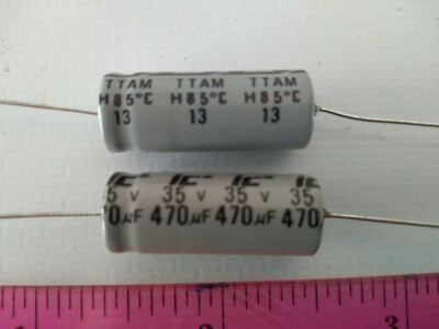 IC  Capacitor 470UF 35v TTAM H85*C (Pack of 10) Axial 