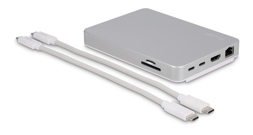 LMP USB-C DuoDock 8 ports, station d'accueil et stockage 23790 - Photo 2/4