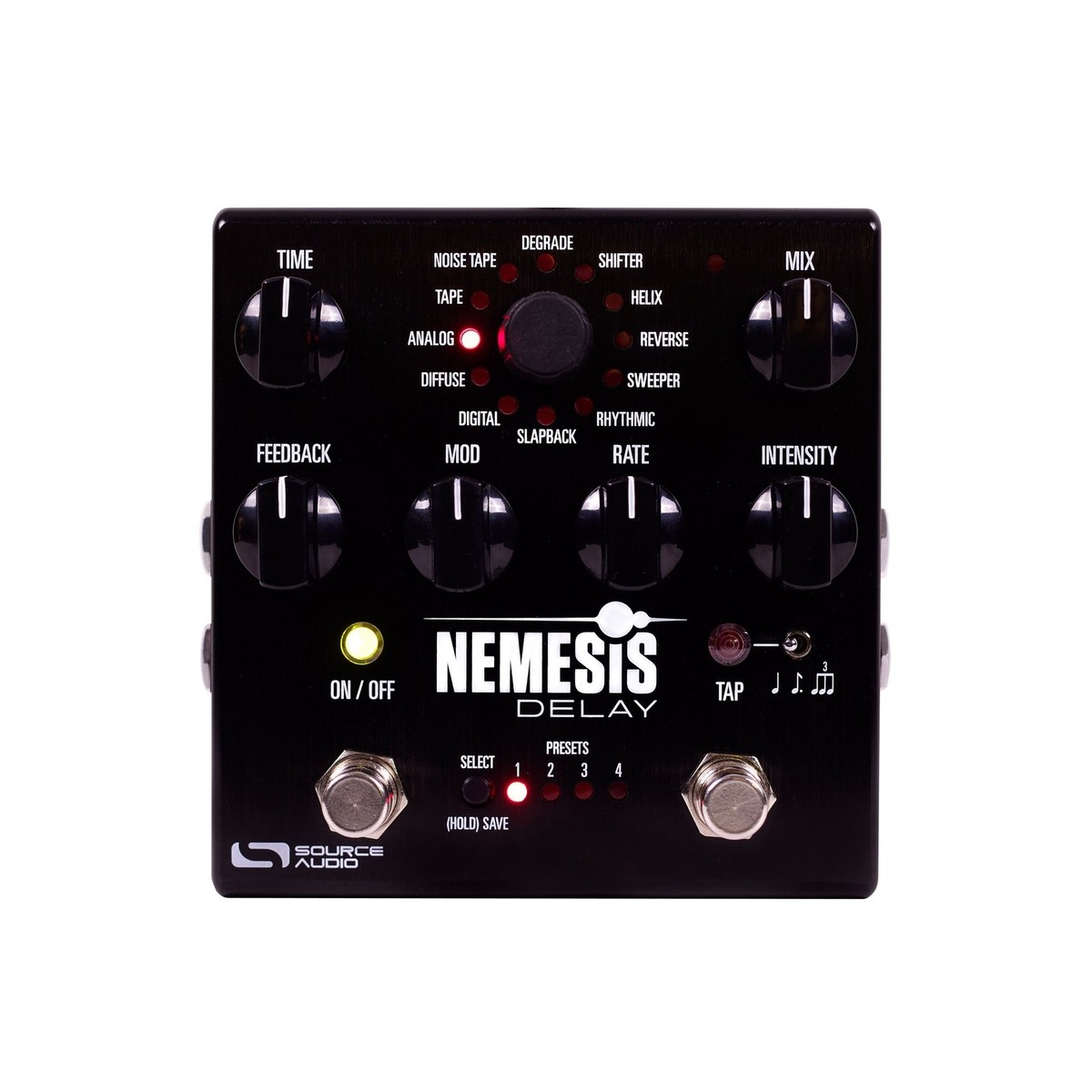 ギター SOURCE AUDIO SA260 NEMESIS DELAY Source Audio SA260 One Series Nemesis Delay Pedal w/ 4