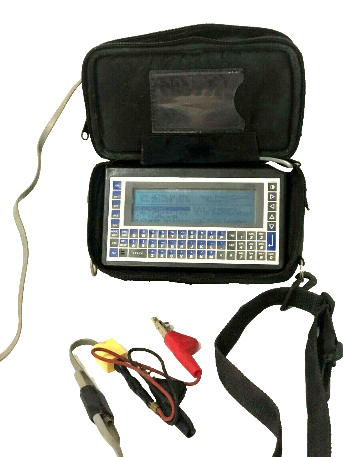 CMC Datastar 7910D Handheld Data Microterminal Programmer Computer W/CASE AND CA
