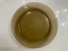 Vintage 9" Pyrex #209 Amber Glass Pie Plate Dish Pan Corning N.Y. USA