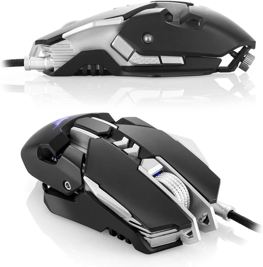 Combaterwing Gaming Mouse Wired Computer Mice Ergonomic 1200/1600/2400/3200DPI - Image 4 of 4