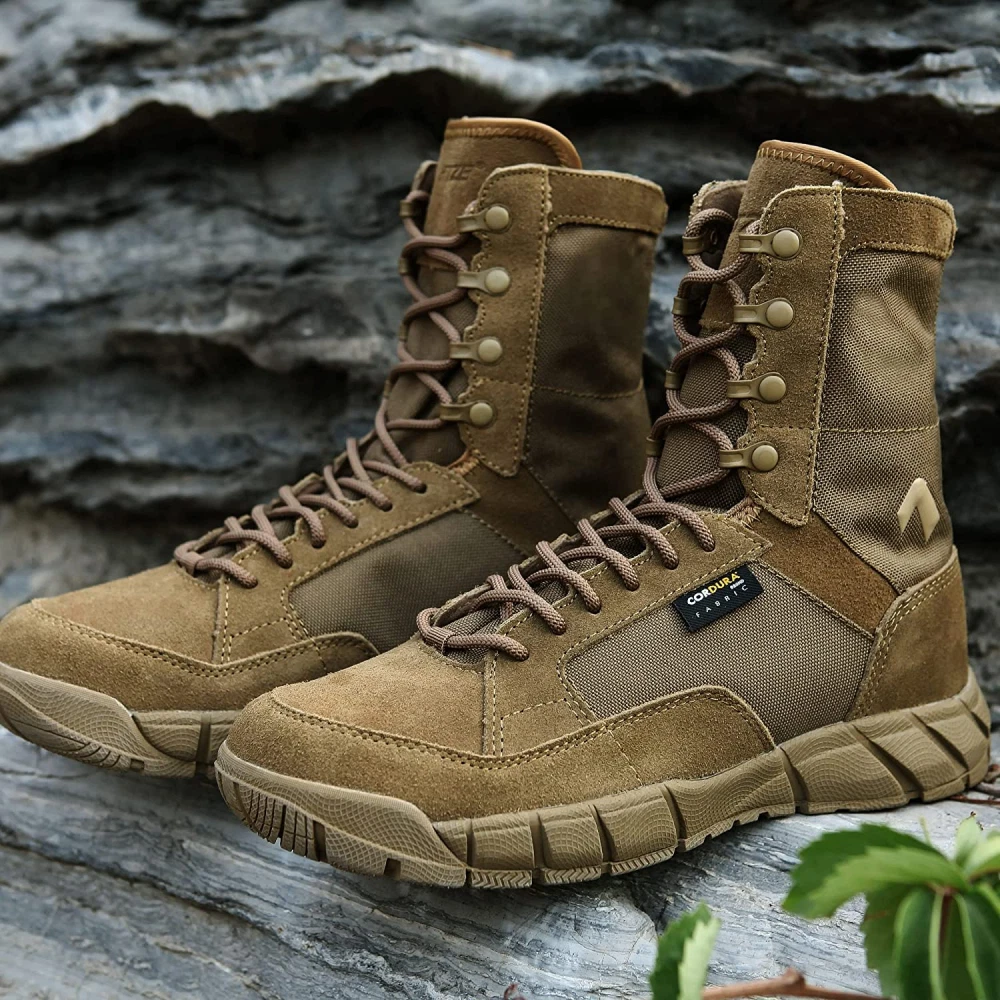Light military boots cheap