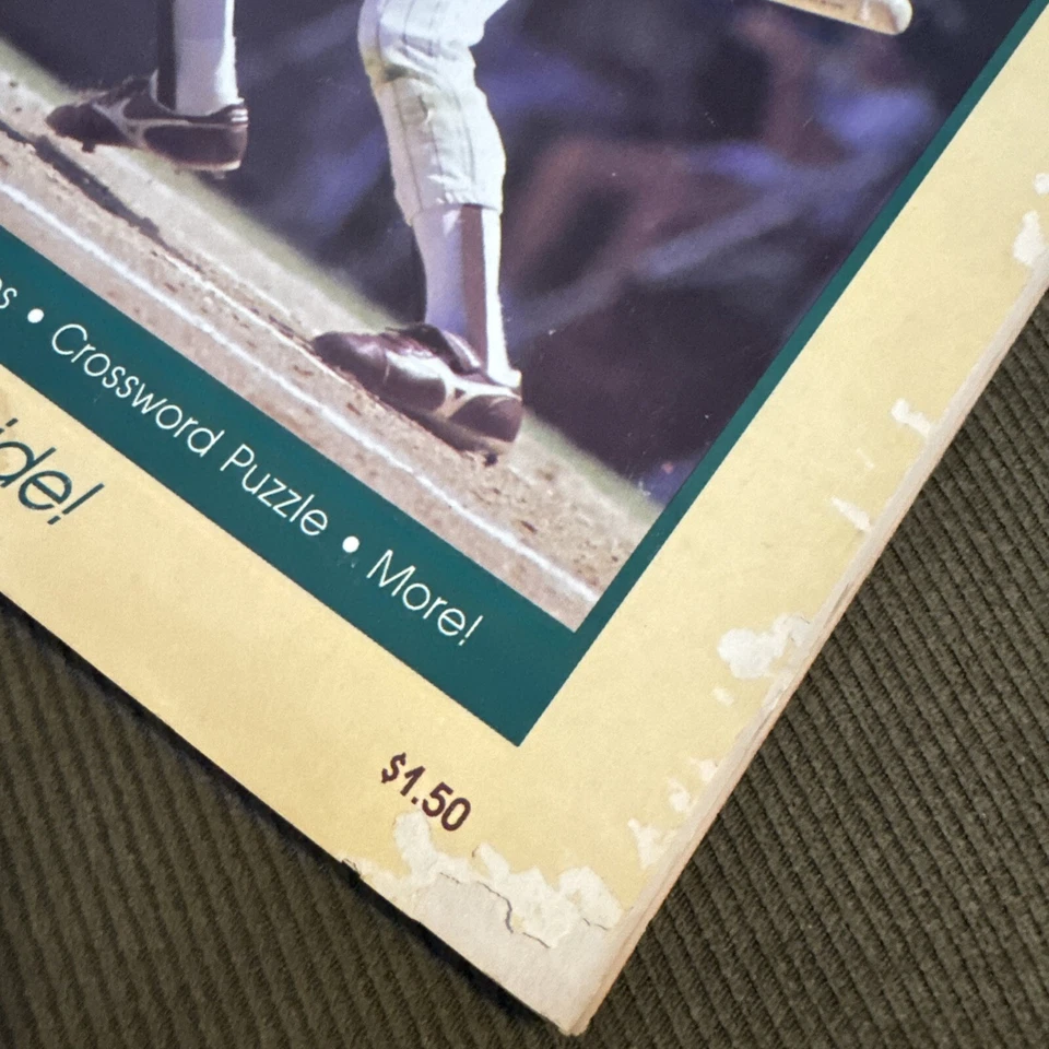 Vintage San Diego Padres Magazine May 1989 Roberto Alomar Cover, Cards Inside - Image 3 of 4