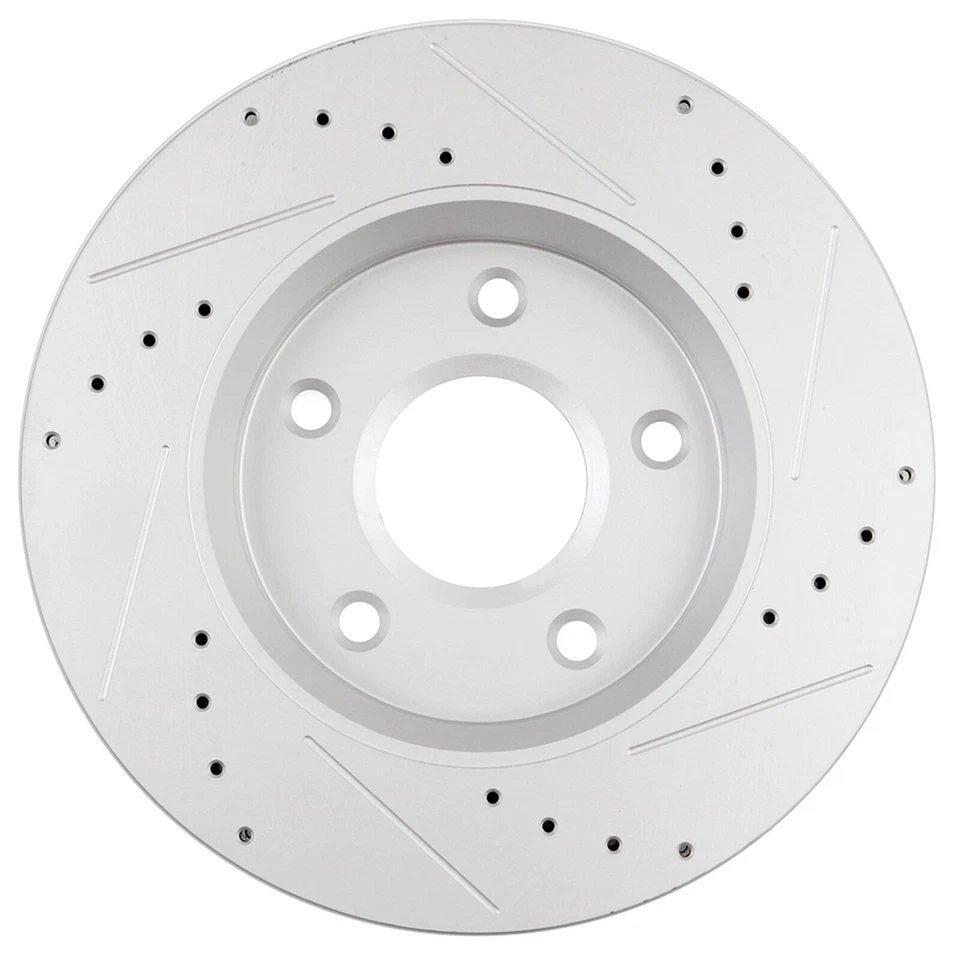 КОМПЛЕКТ ПЕРЕДНИХ ДИСКОВЫХ ТОРМОЗНЫХ ДИСКОВ И ПОЛУМЕТАЛЛИЧЕСКИХ КОЛОДОК ДЛЯ DODGE GRAND CARAVAN RAM C/V - Изображение 3 из 4