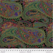 Free Spirit Kaffe Fassett Paisley Jungle Vibrant Cotton Fabric By The Yard