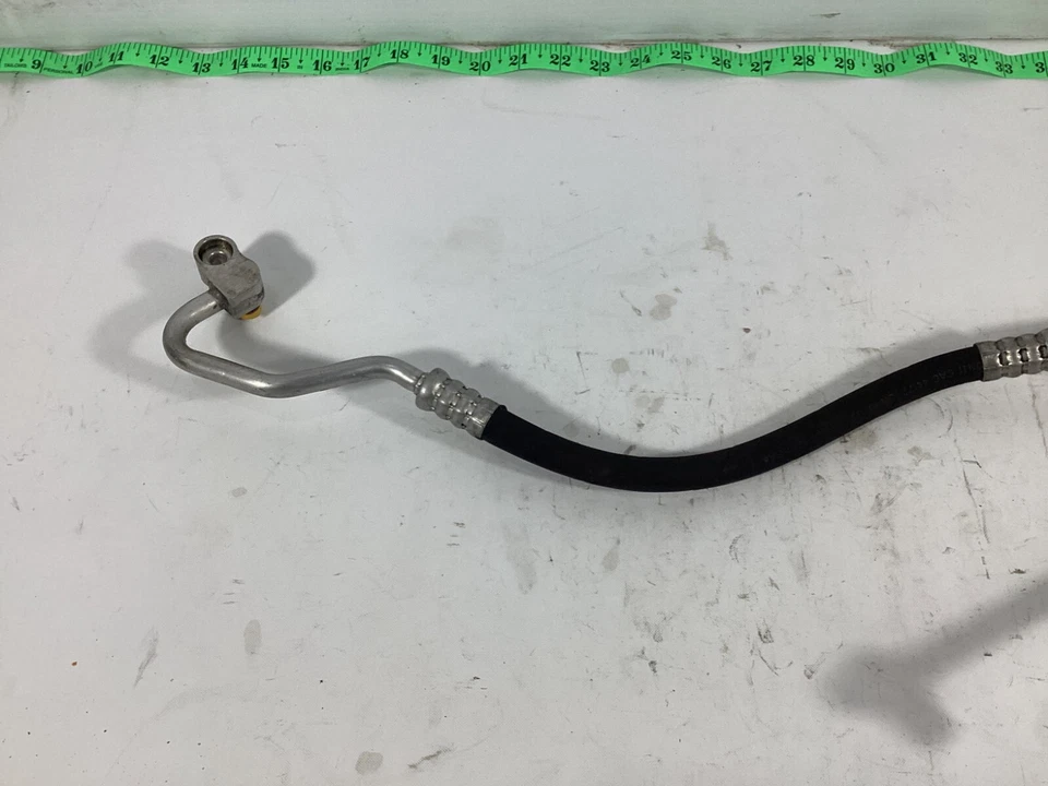 2006 - 2008 BMW 750i Air Conditioning A/C Condenser Water Hose Line 9140738 OEM. - Image 4 of 4