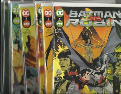 Batman vs Robin #1 - 5 and Lazarus Planet Omega #1  6 issues - Cover A - NM 9.4