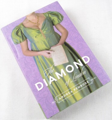 NEW The Diamond of London By Andrea Penrose, HC/DJ, 2024, Custom Design + Extras