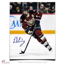 Laura Stacey Montreal Victoire PWHL Autographed 8x10 Photograph Carying the Puck