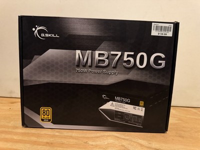 G.Skill 750 Watt 80 Plus Gold ATX Fully Modular Power Supply