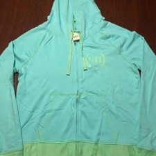 Victoria's Secret Pink Blue Hoodie L