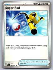 Super Rod 188/193 Common Paldea Evolved Pokemon Near Mint