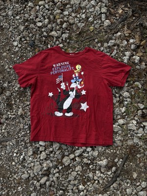 Women s Y2K  Looney Tunes  EXPLOSIVE PERSONALITY  Tee 