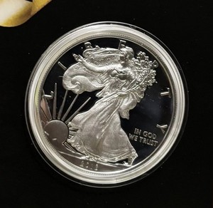 2018-W American Eagle One Ounce Silver PROOF Coin
