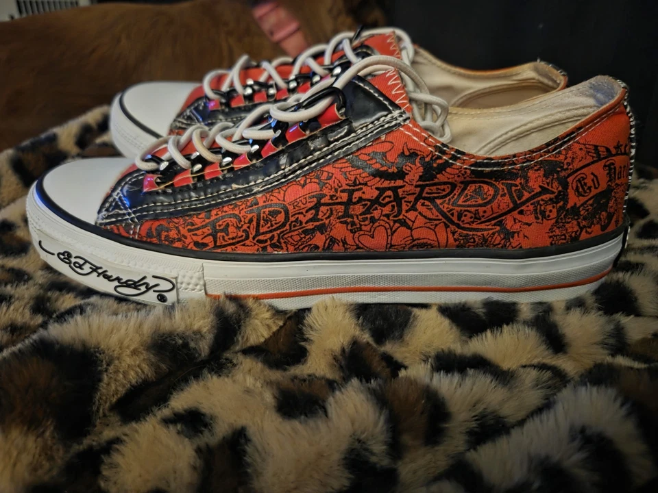 Tênis Ed Hardy Y2k! Tamanho 6! Bom estado - Imagem 2 de 4