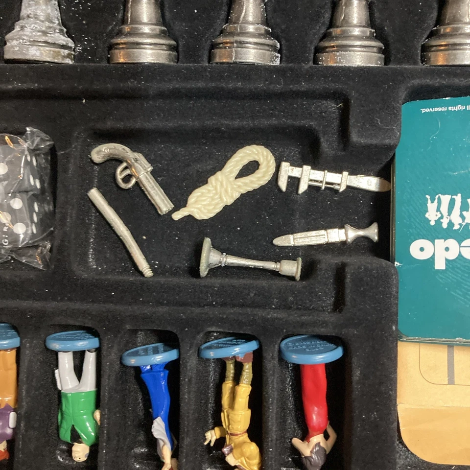 Parker Brothers  Cluedo Monopoly Wooden Board Game Deluxe Compendium - Image 3 of 4