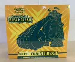 Pokemon Sword & Shield Rebel Clash Elite Trainer Box