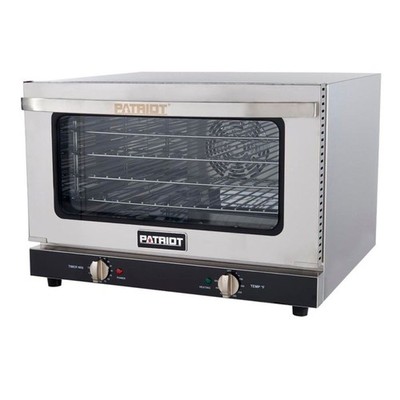New Stainless Steel Patriot FD-47 Half Size 120V Countertop Convection Oven 23''W